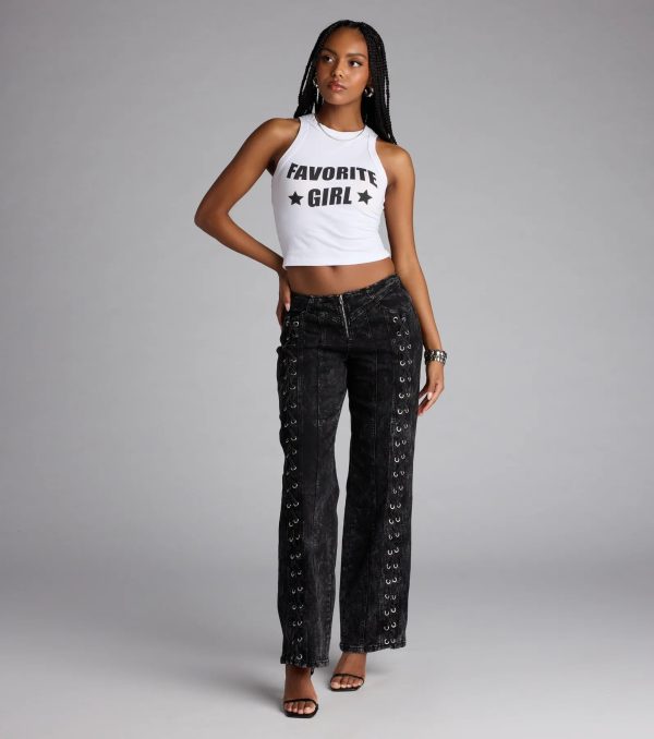 Favorite Girl Graphic Tank Top - Image 3
