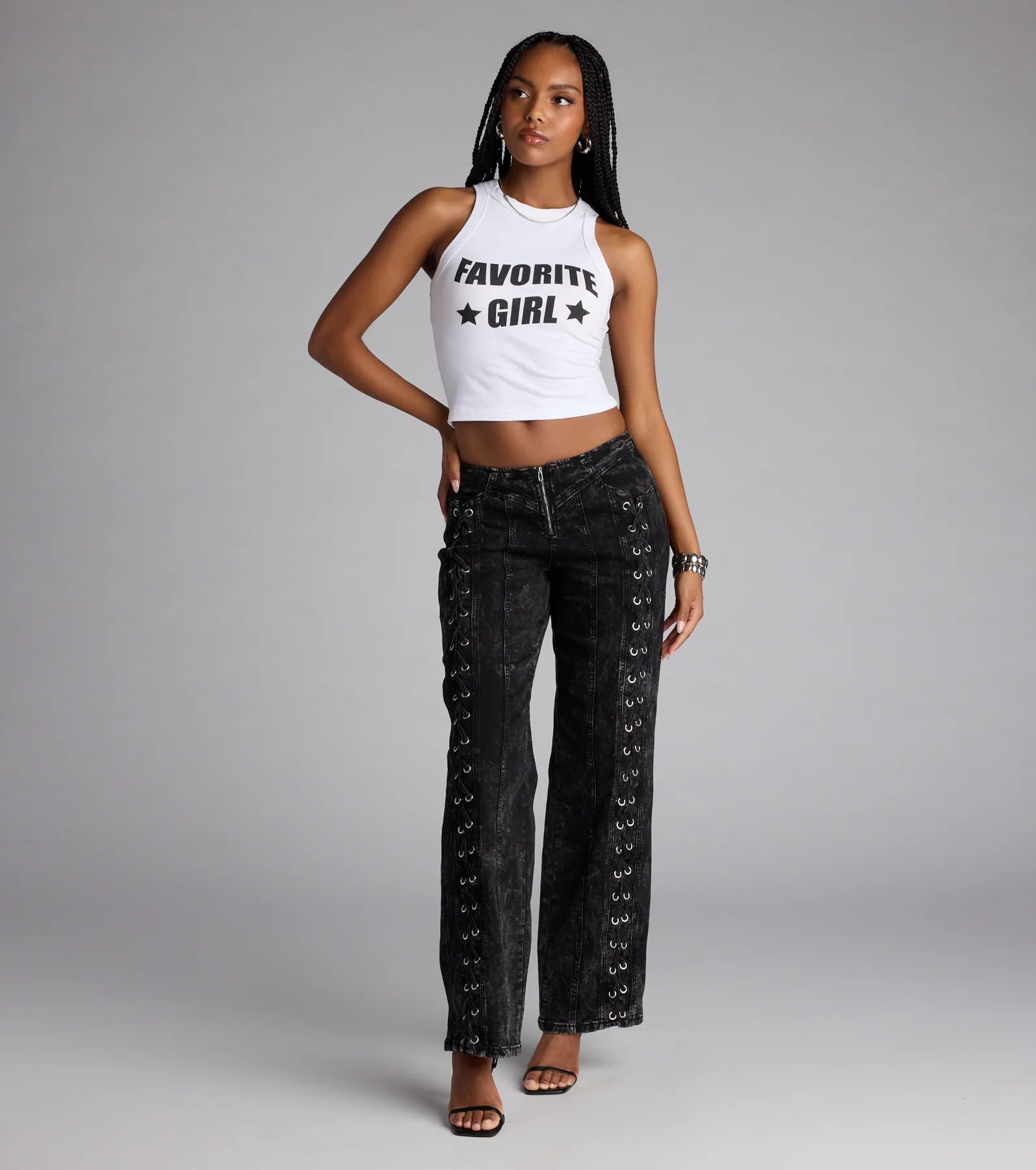 Favorite Girl Graphic Tank Top - Image 3