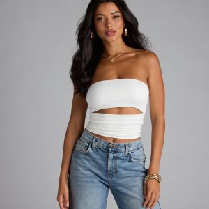 Ultra Trendy Cutout Tube Top