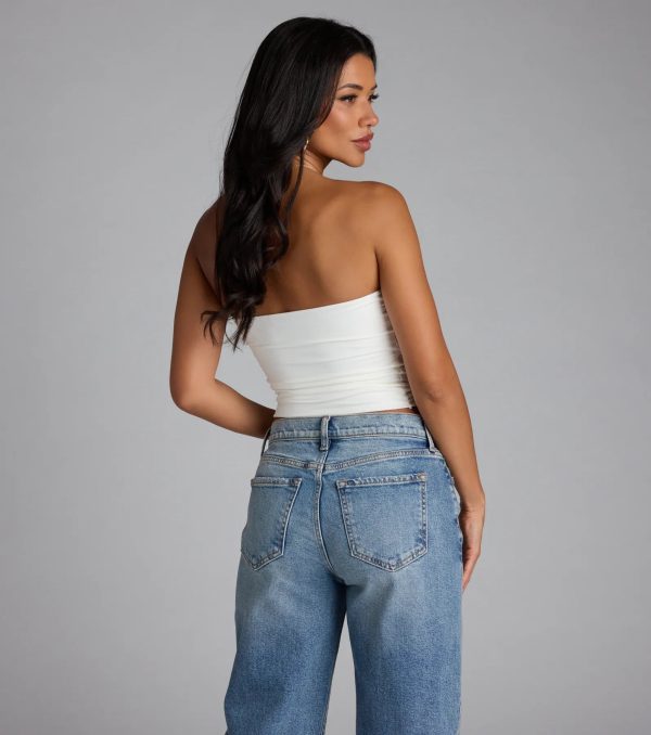 Ultra Trendy Cutout Tube Top - Image 2