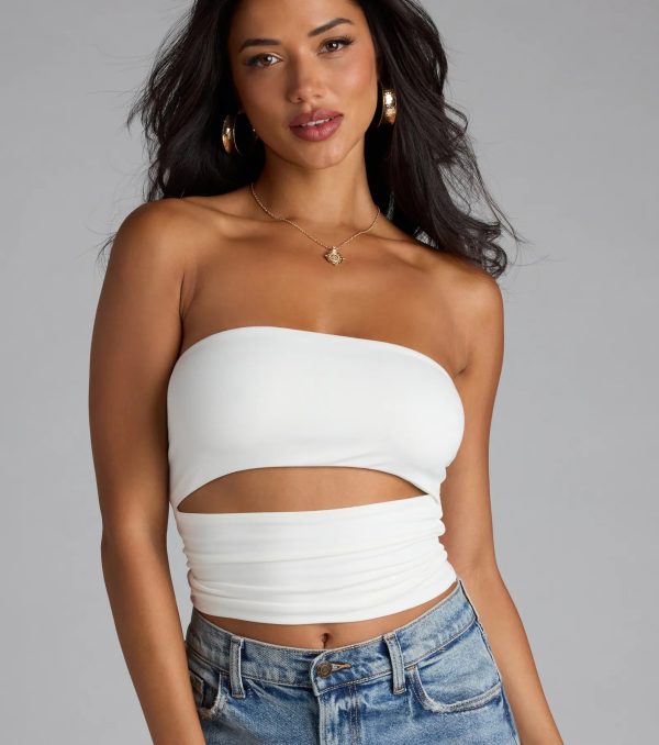 Ultra Trendy Cutout Tube Top - Image 4