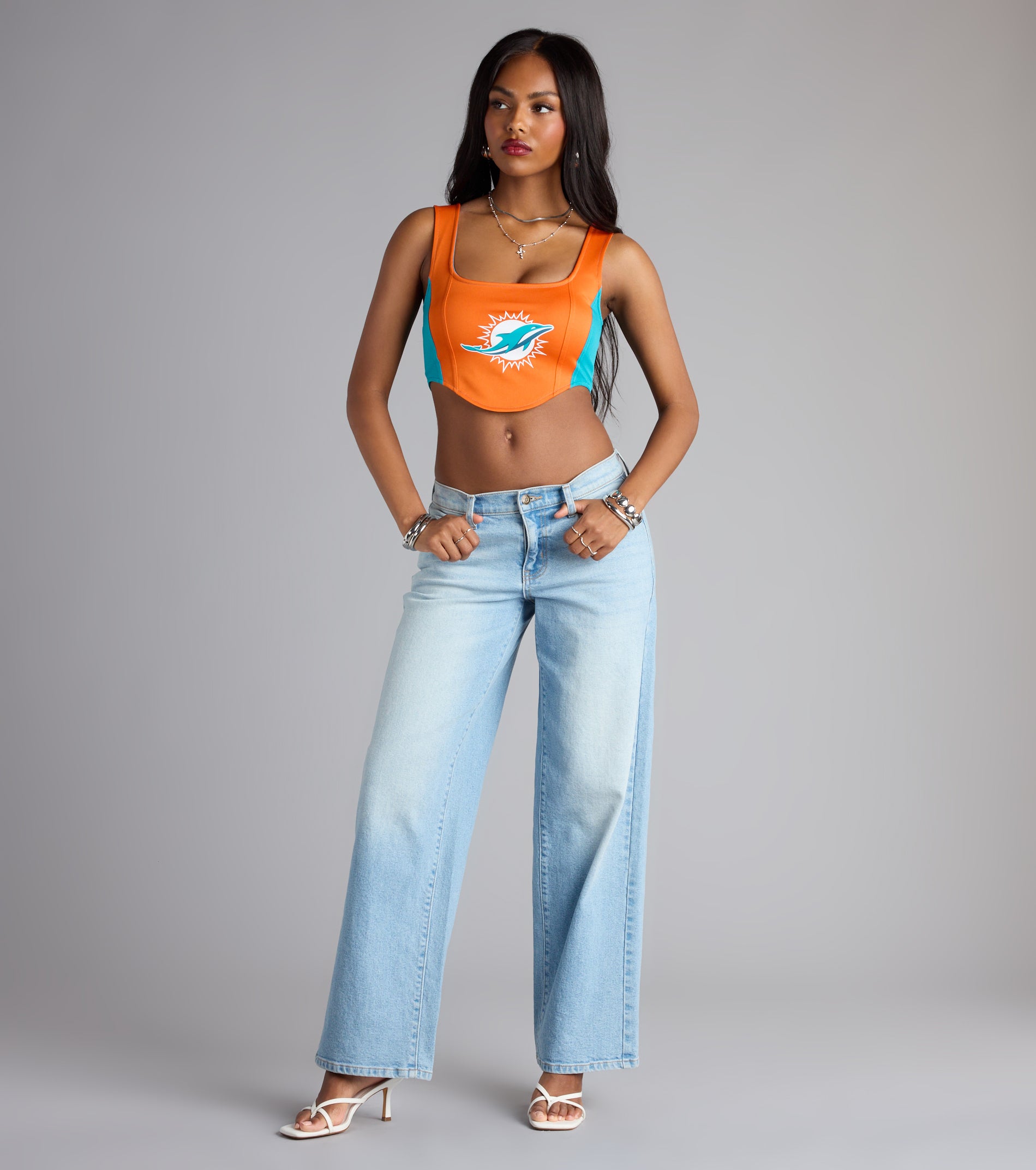 Ultra Game NFL Miami Dolphins Tank Top - Image 3