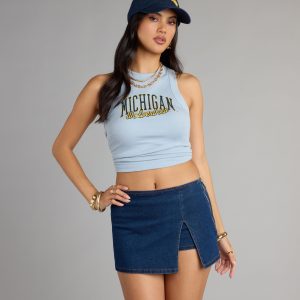 Michigan Wolverines™ Winner Ribbed Tank Top