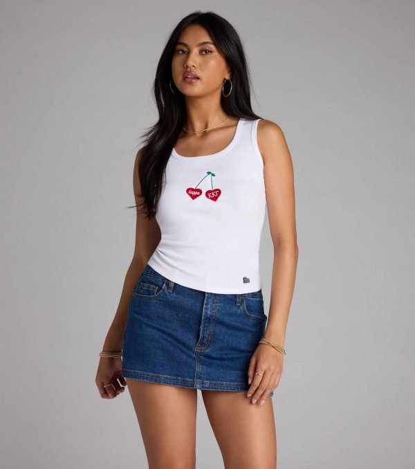 Sweet On Kappa Scoop Neck Tank Top - Image 4
