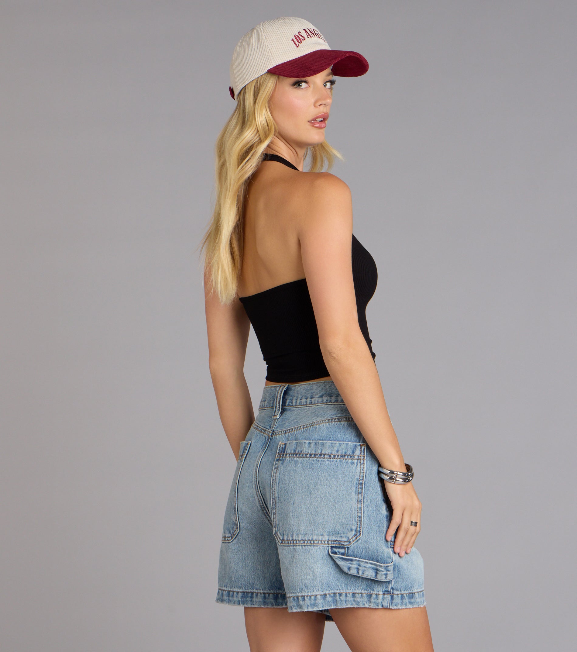 Hooked On You Halter Tank Top - Image 2