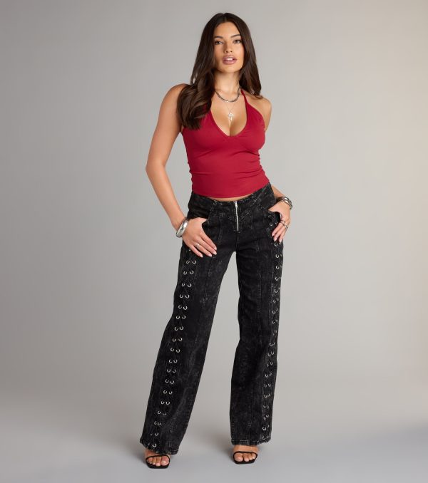 Everyday Essential Halter Crop Top - Image 3