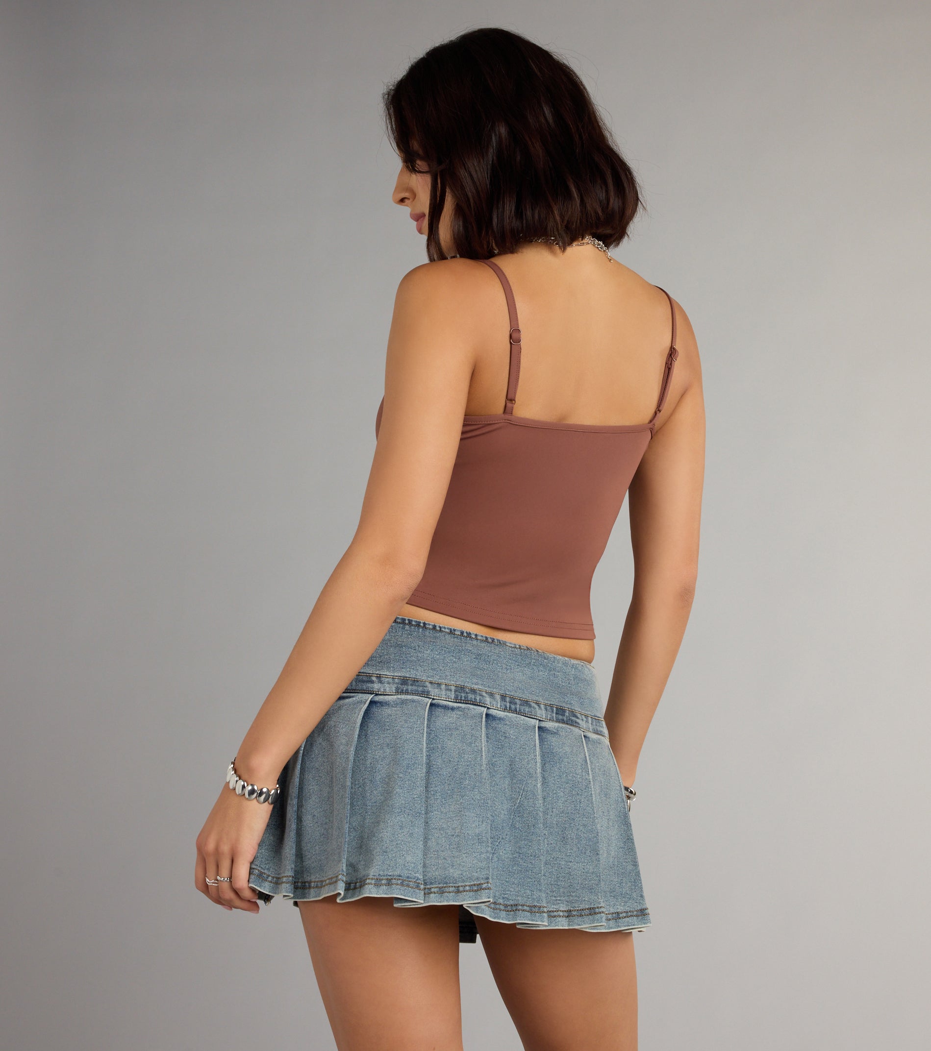 On Repeat Crop Tank Top - Image 6