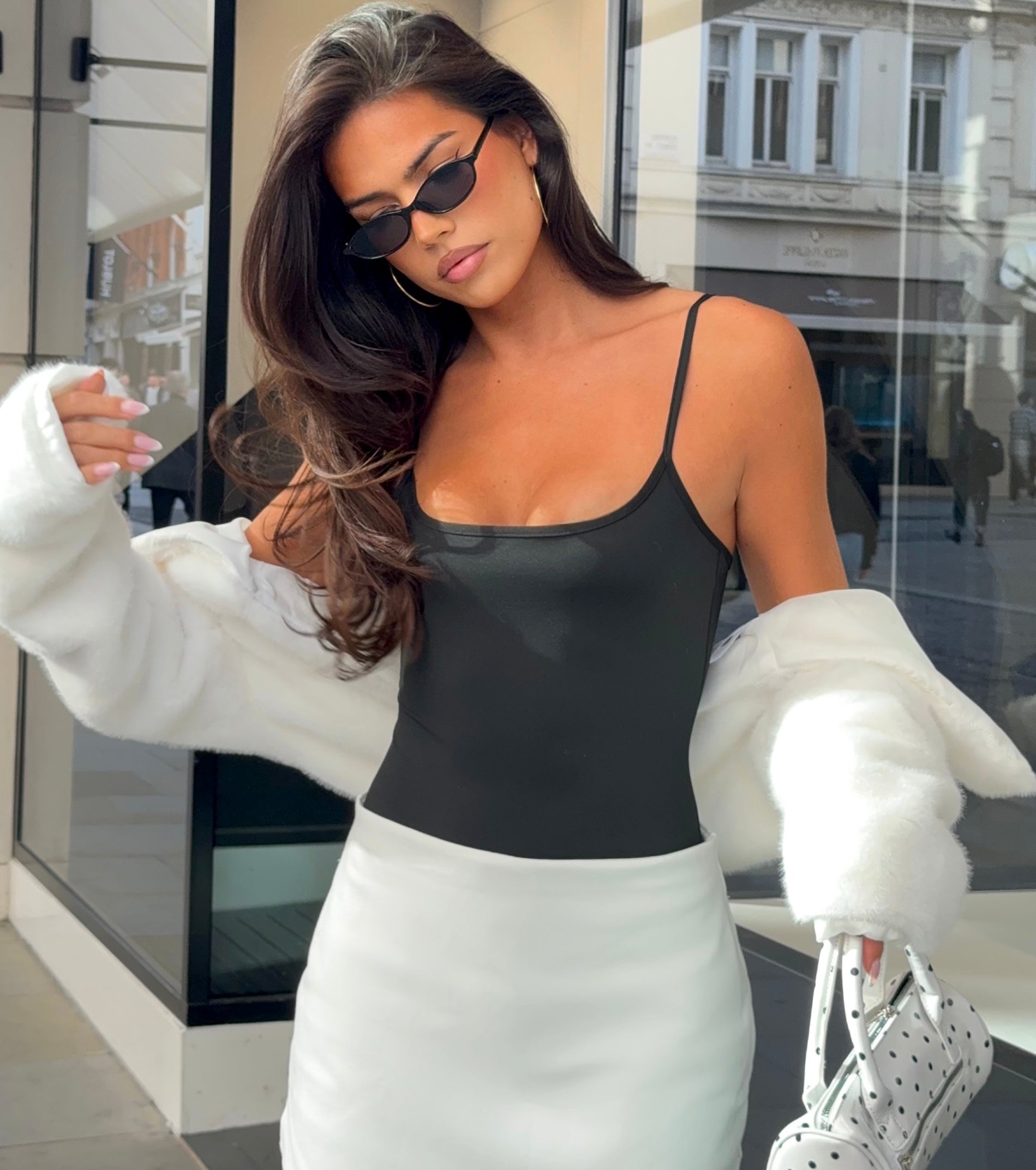 Forever Sleek Scoop Neck Bodysuit
