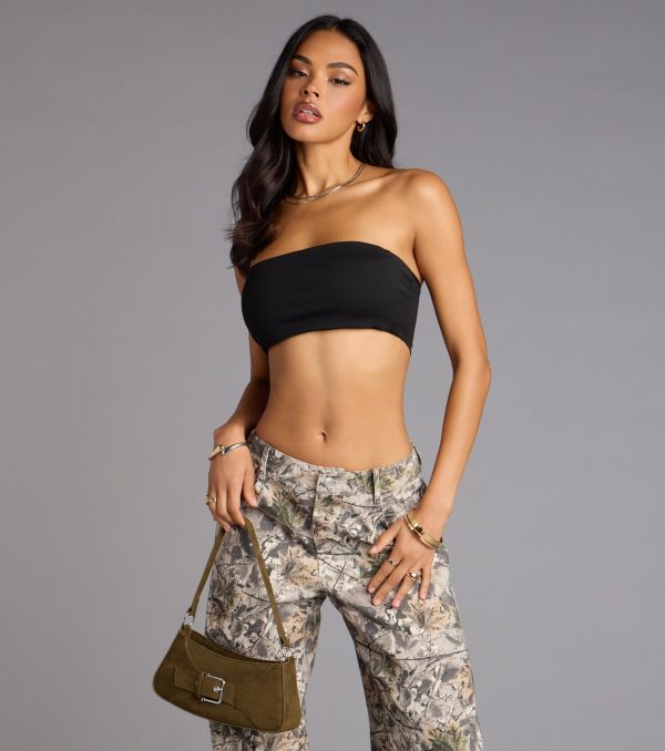 Keep It Sleek Smooth Knit Bandeau Top