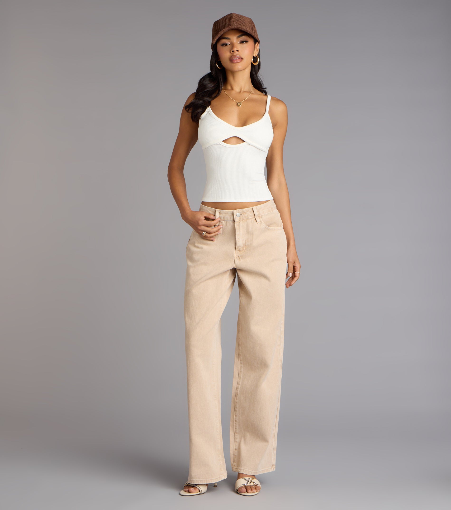 Sweet And Sleek Cutout Tank Top - Image 3