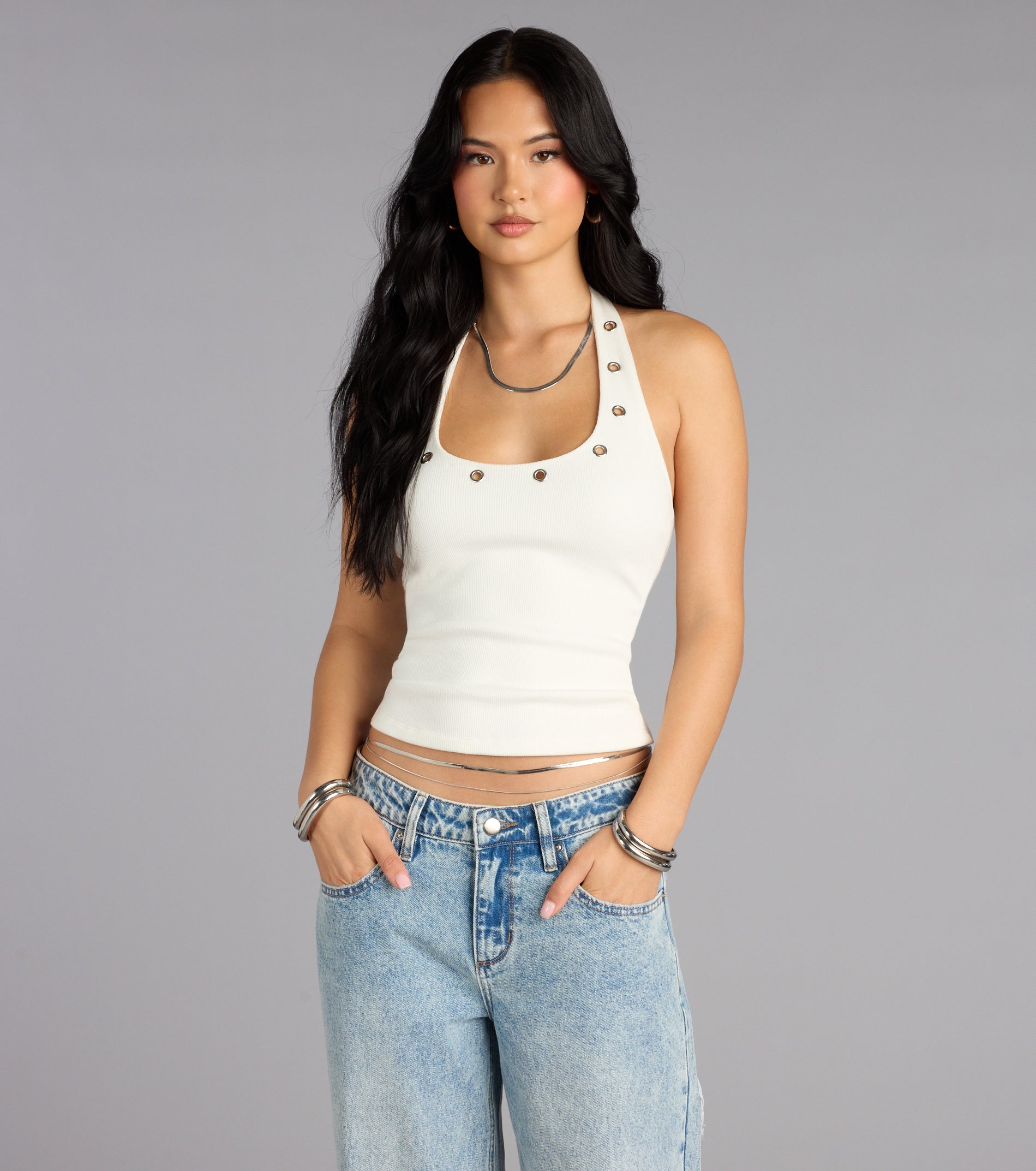 Level Up Halter Crop Top - Image 5