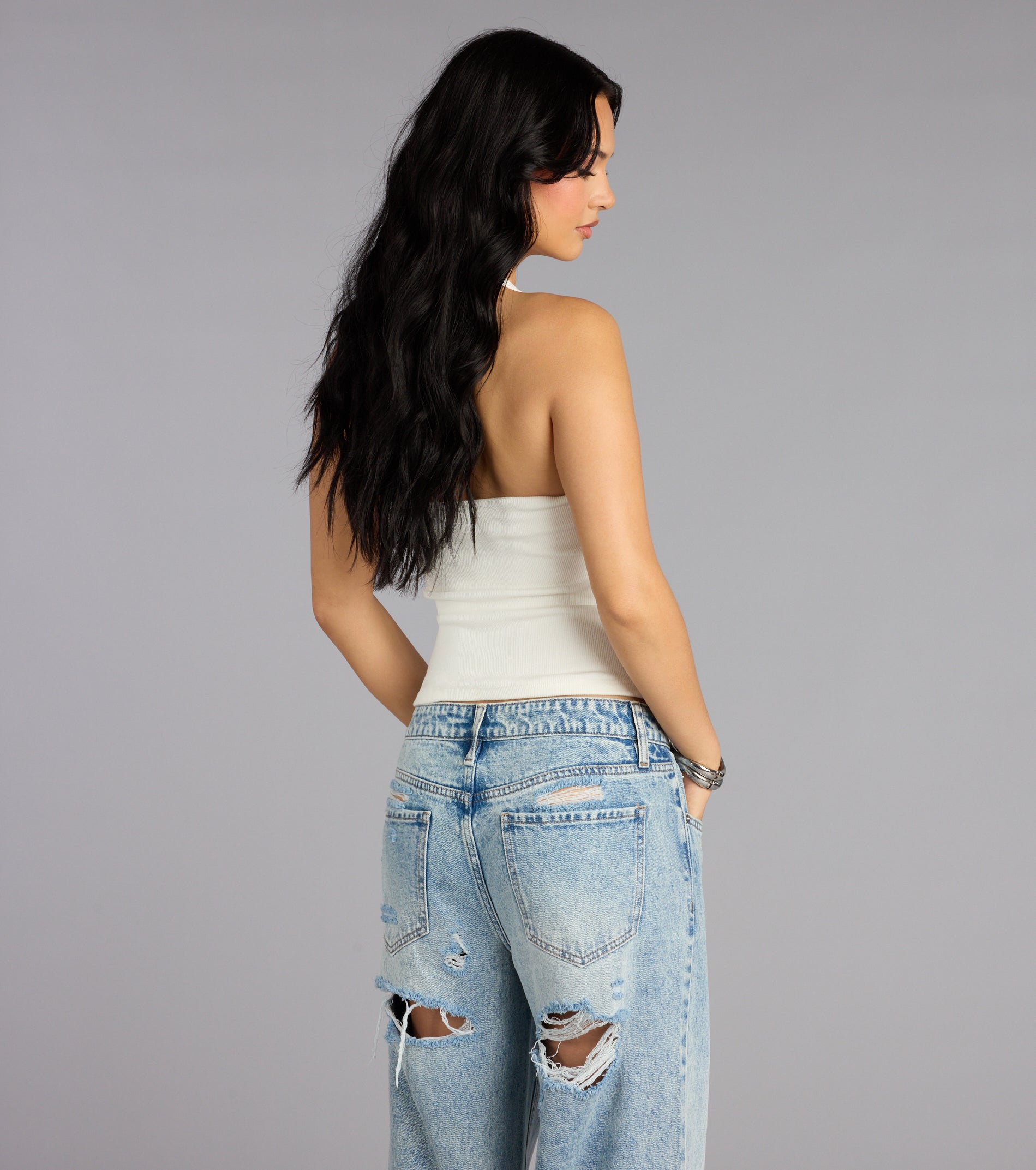 Level Up Halter Crop Top - Image 6