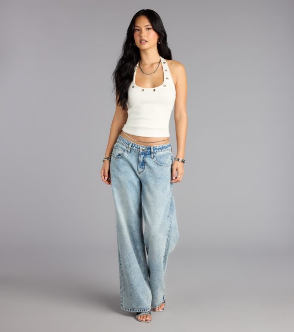 Level Up Halter Crop Top - Image 7