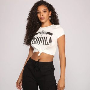 Tequila Time Crop Top