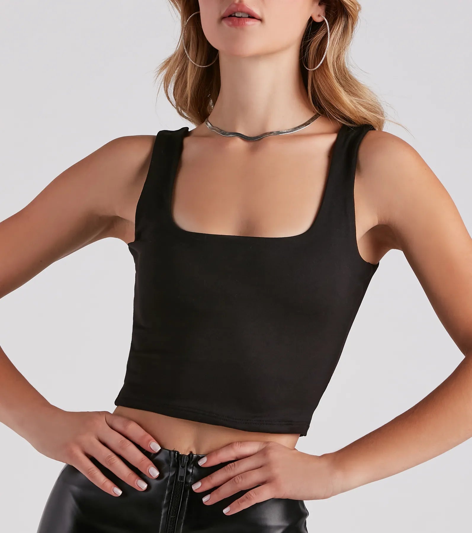Double Duty Cropped Tank - Image 2
