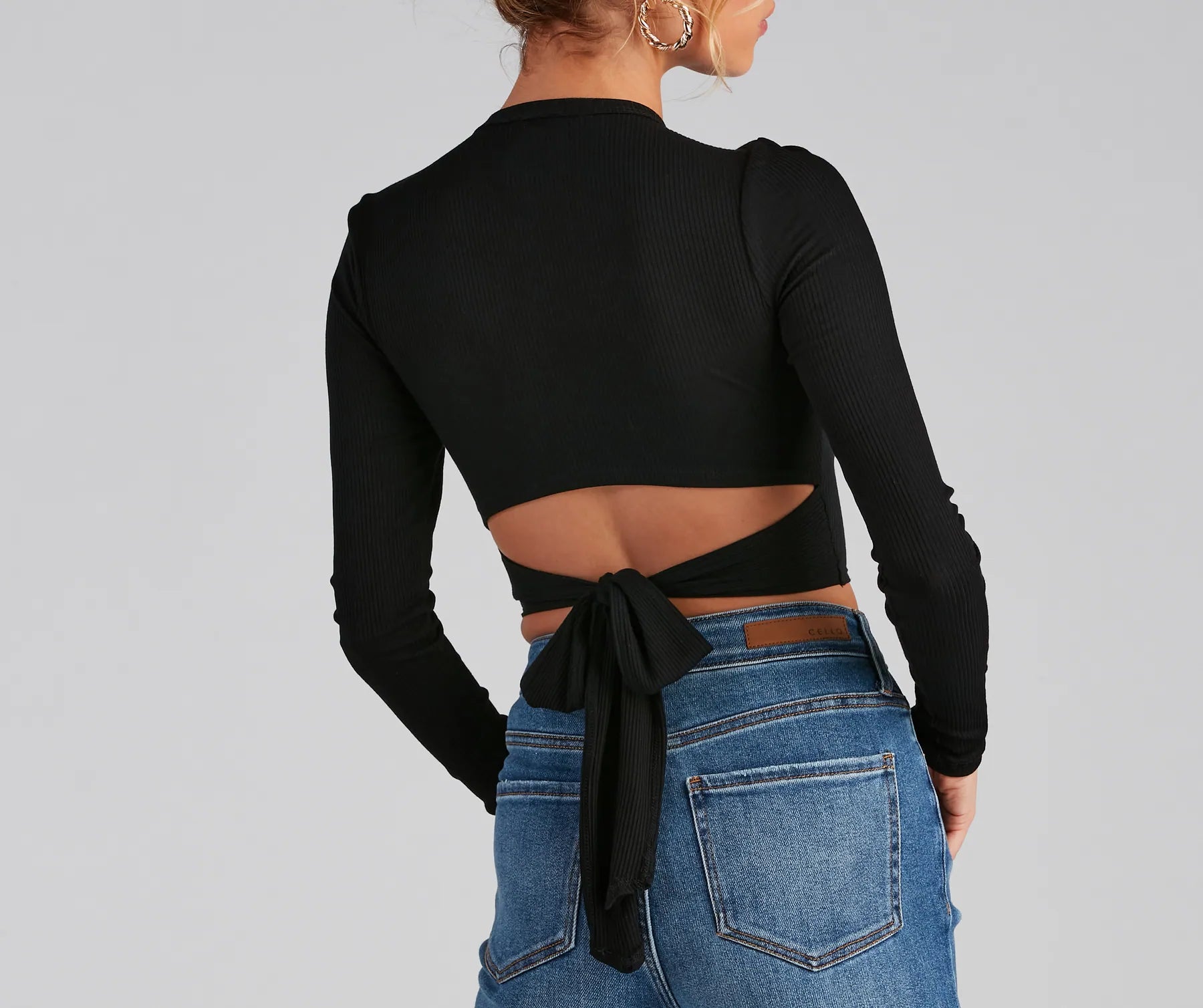 Go With It Ribbed Knit Crop Top - Image 14