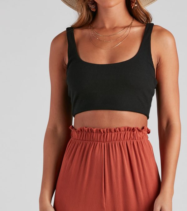 I've Got Needs Scoop Neck Crop Top - Image 8