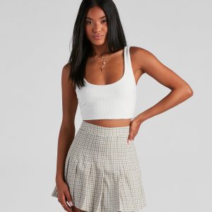 I've Got Needs Scoop Neck Crop Top