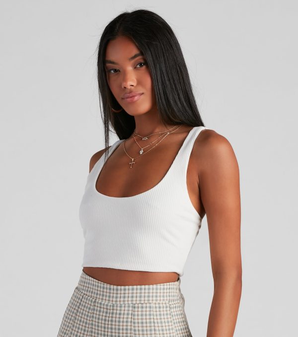 I've Got Needs Scoop Neck Crop Top - Image 4