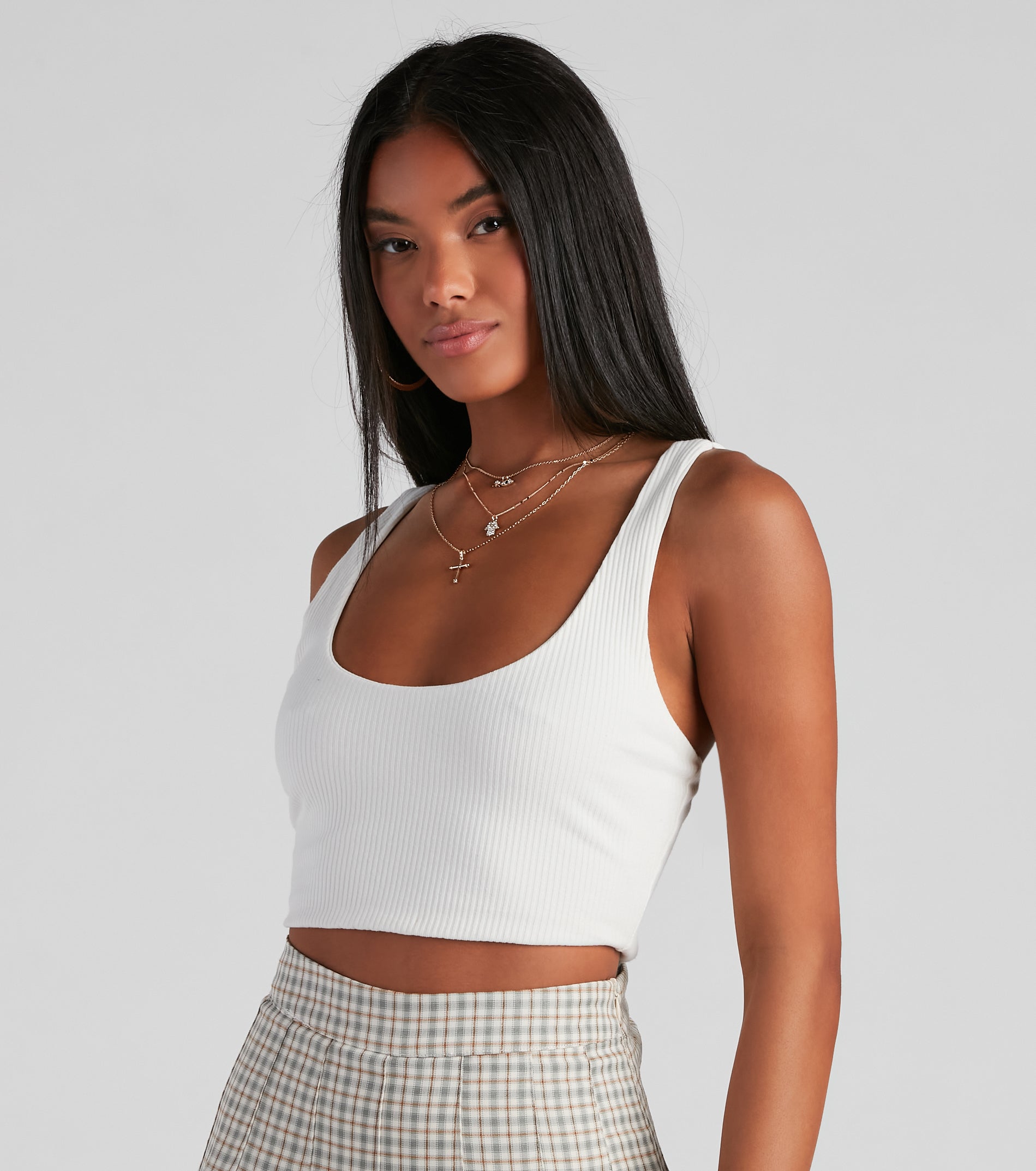 I've Got Needs Scoop Neck Crop Top - Image 4