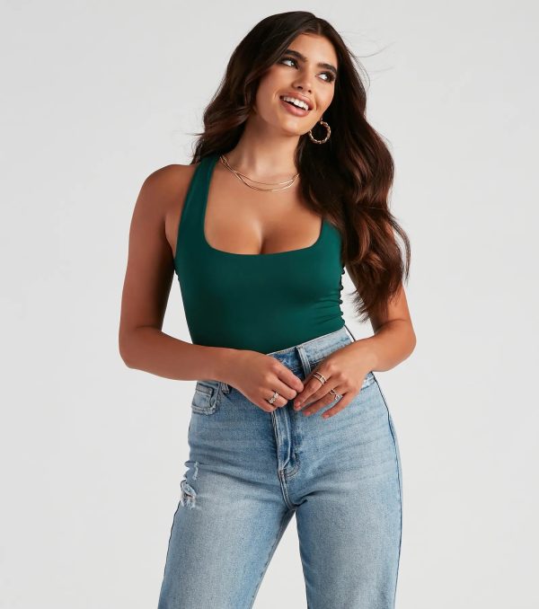 Staple Piece Scoop Neck Bodysuit - Image 6