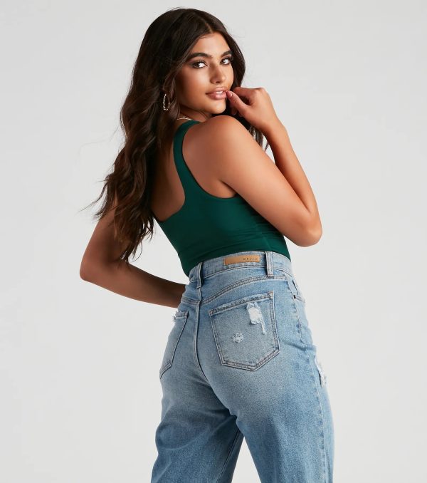 Staple Piece Scoop Neck Bodysuit - Image 7