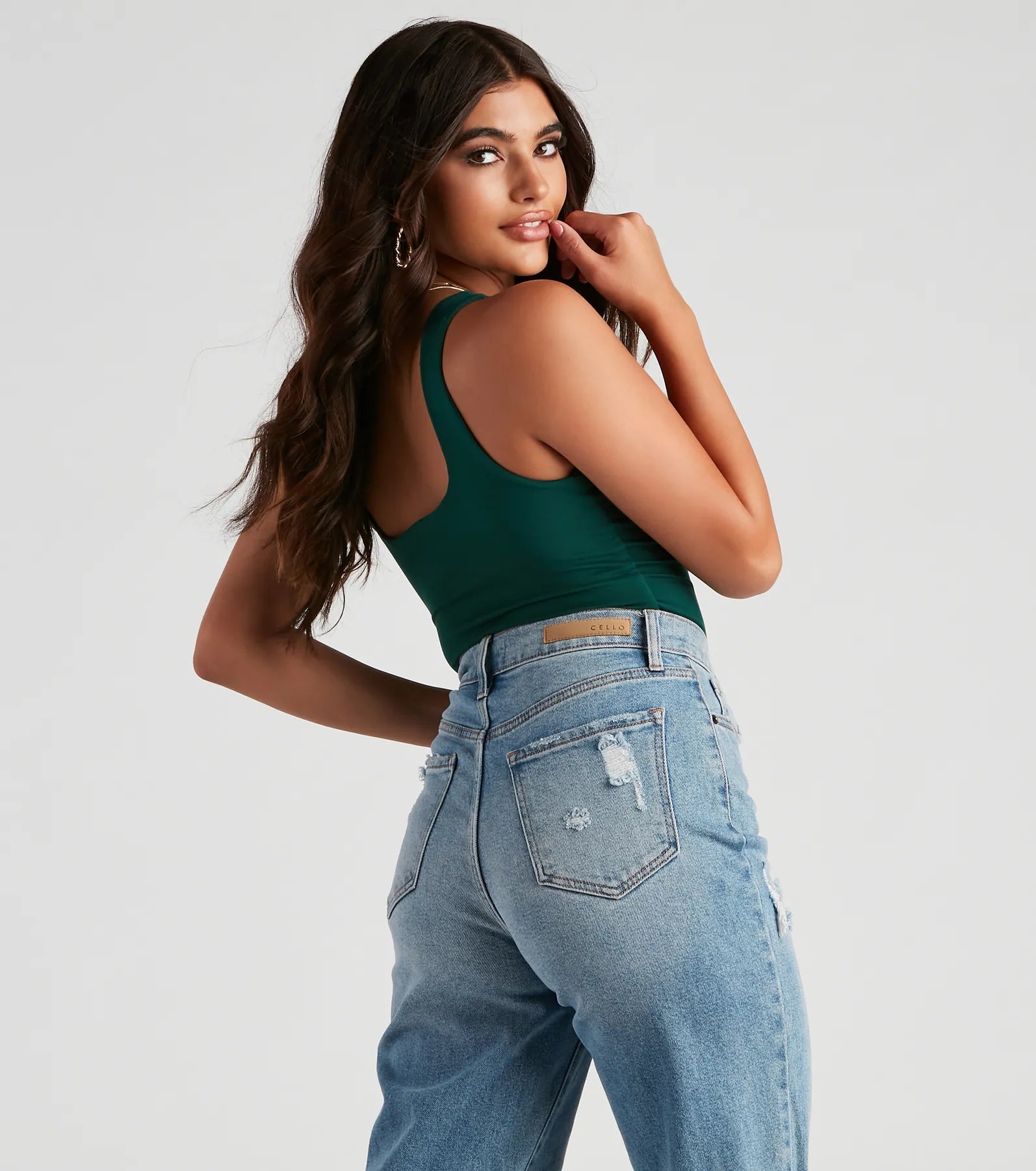 Staple Piece Scoop Neck Bodysuit - Image 7