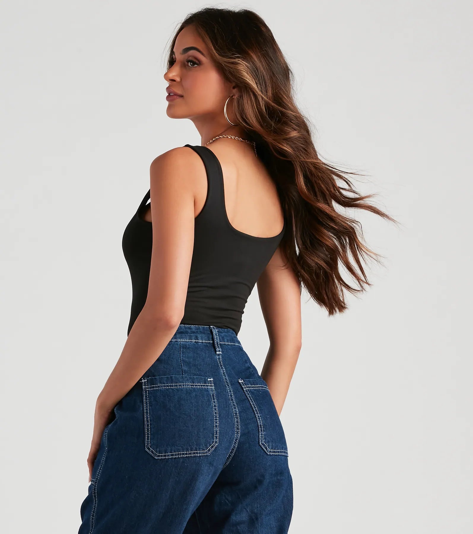 Staple Piece Scoop Neck Bodysuit - Image 12