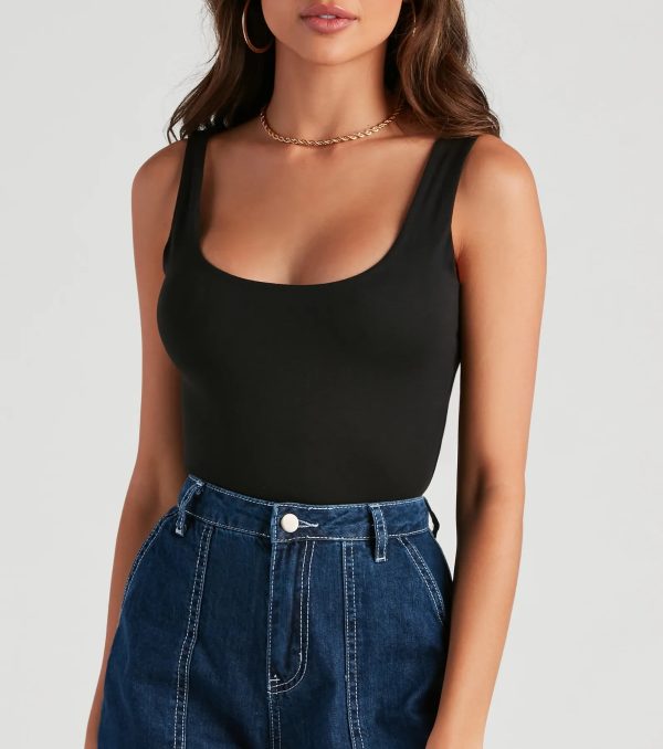 Staple Piece Scoop Neck Bodysuit - Image 14