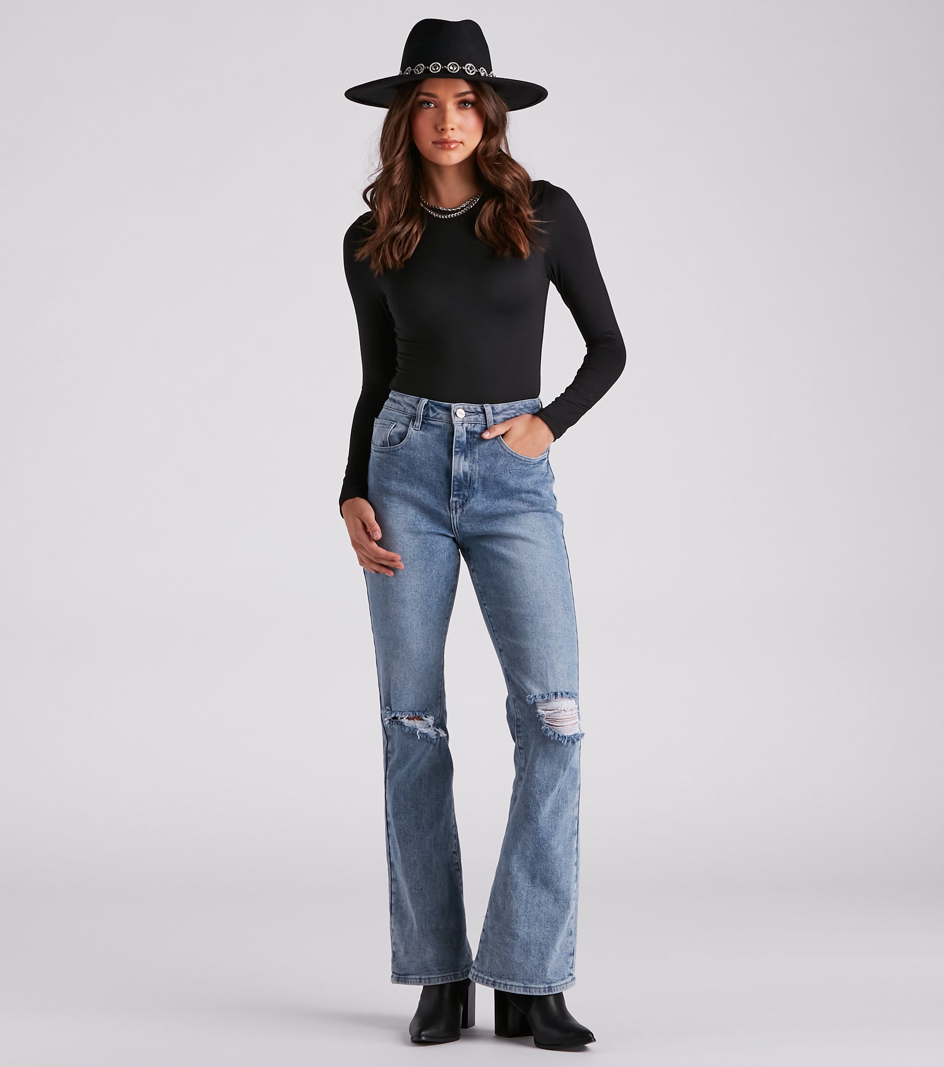 Smooth Basic Long Sleeve Bodysuit - Image 8