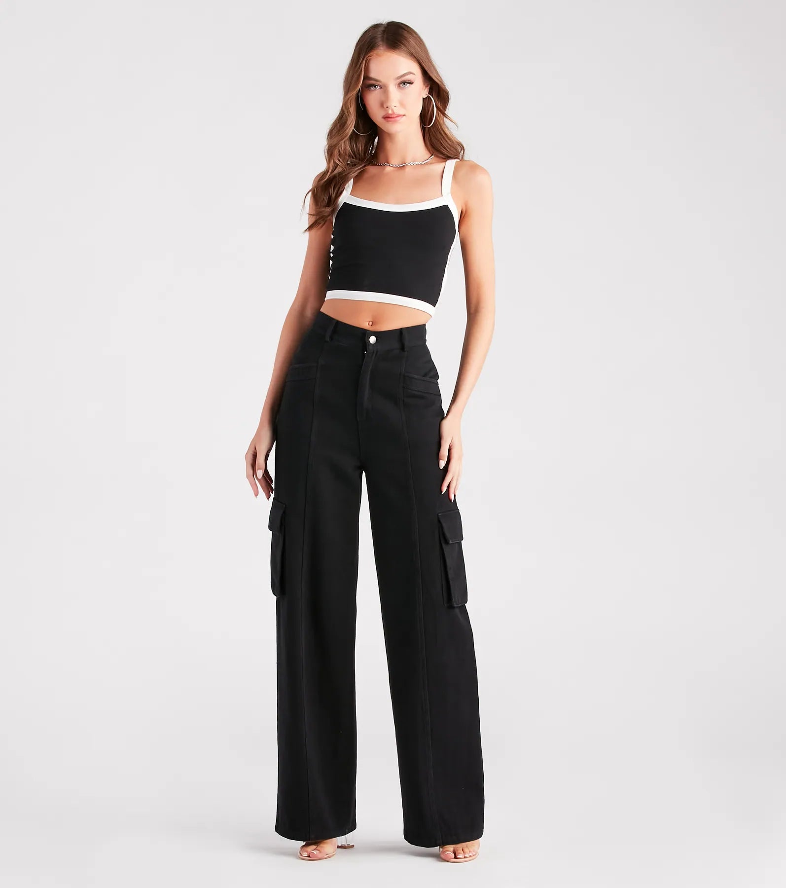 Retro Street Style Tank Crop Top - Image 7