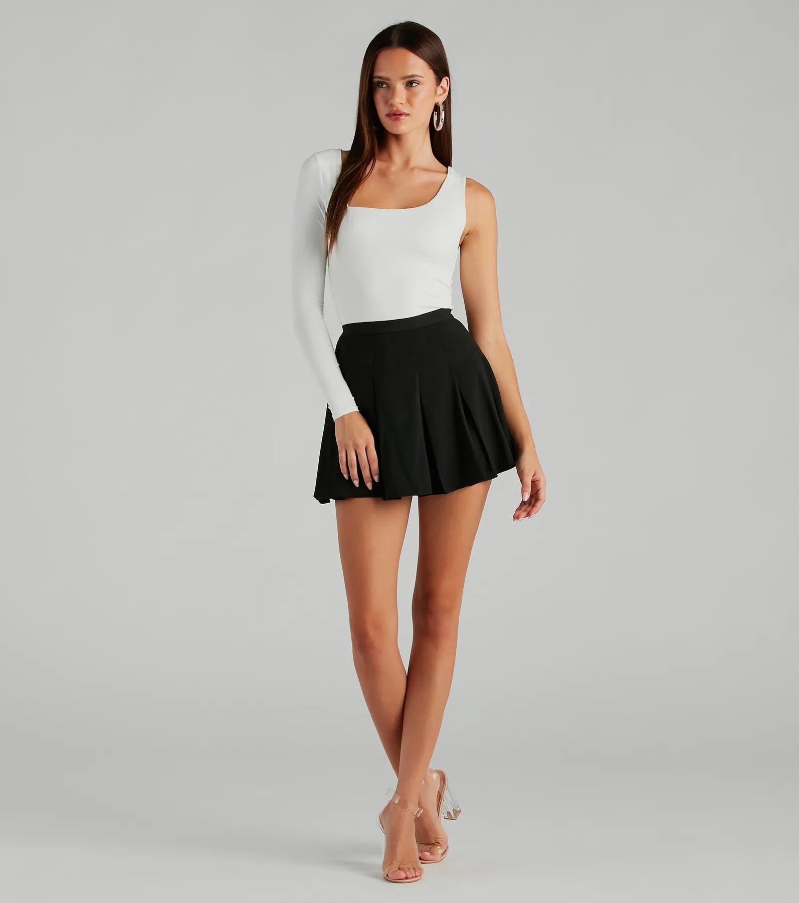 Trendy Staple Asymmetric Smooth Knit Top - Image 7