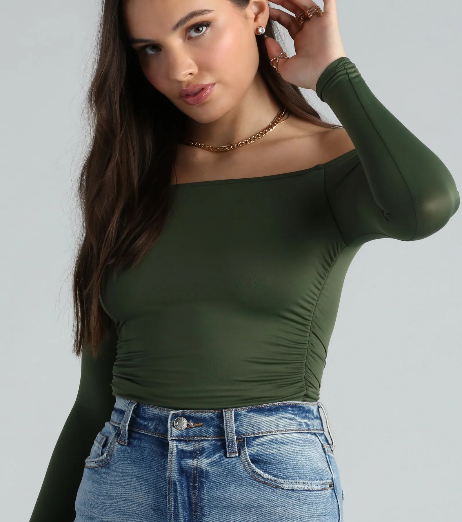 Pretty Feels Off-The-Shoulder Bodysuit - Image 9