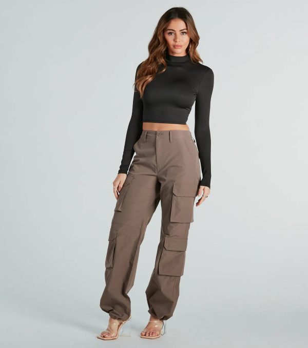 Let's Keep It Cute Open Back Crop Top - Image 8