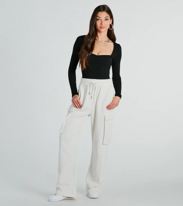 Signature Stunner Long Sleeve Rib Knit Top - Image 4