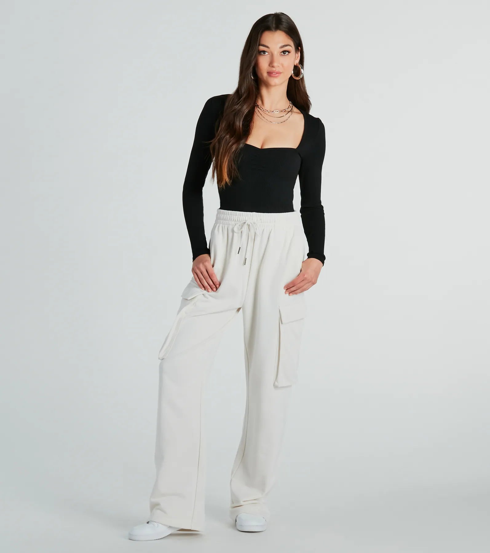 Signature Stunner Long Sleeve Rib Knit Top - Image 4