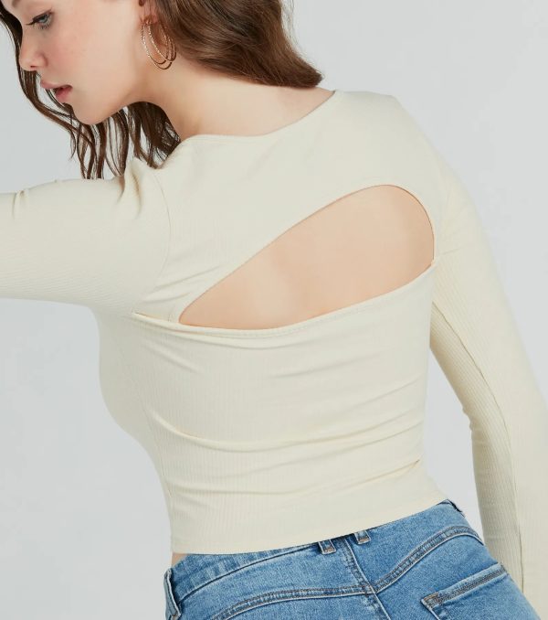 Signature Stunner Long Sleeve Rib Knit Top - Image 12