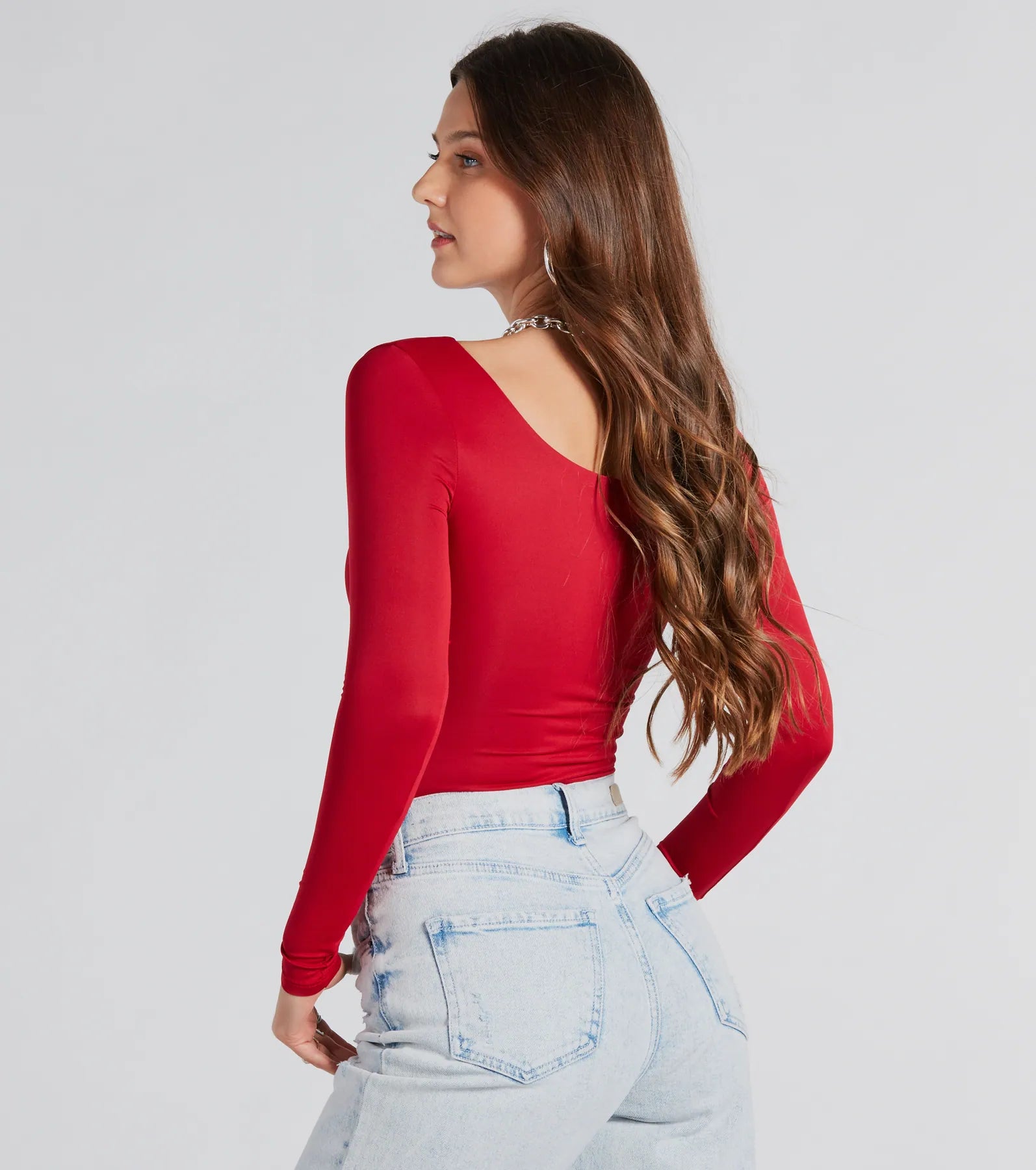 Clean Lines Scoop Neck Seamless Top - Image 6