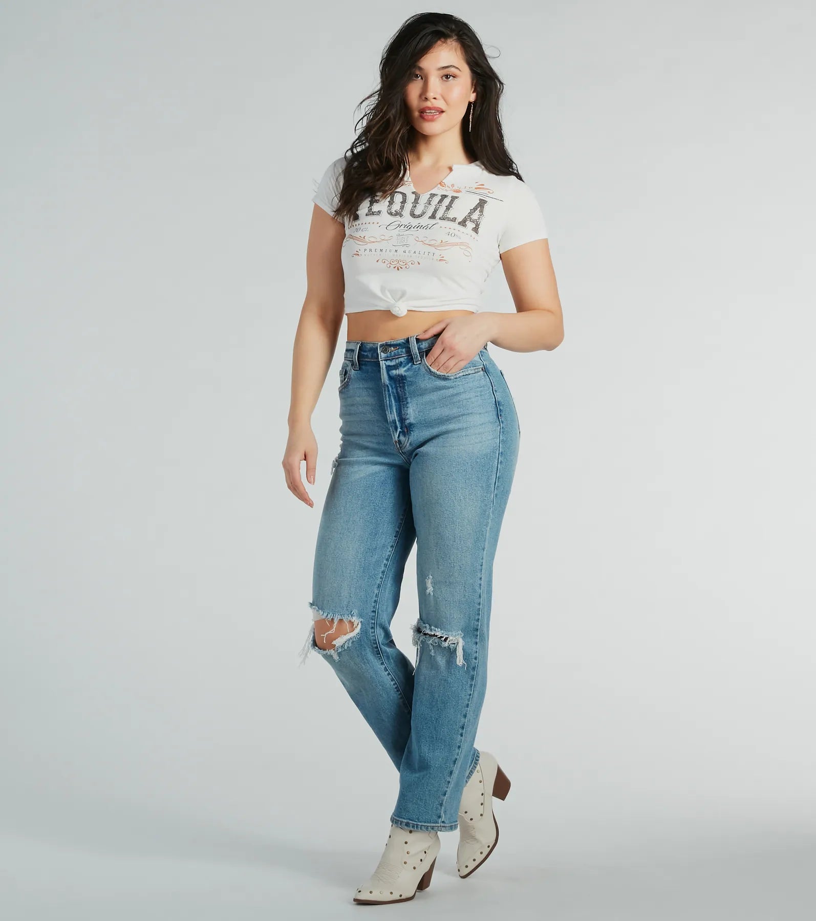 OG Tequila Crop Graphic Tee - Image 3