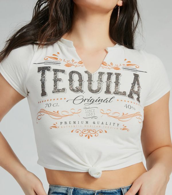OG Tequila Crop Graphic Tee - Image 4