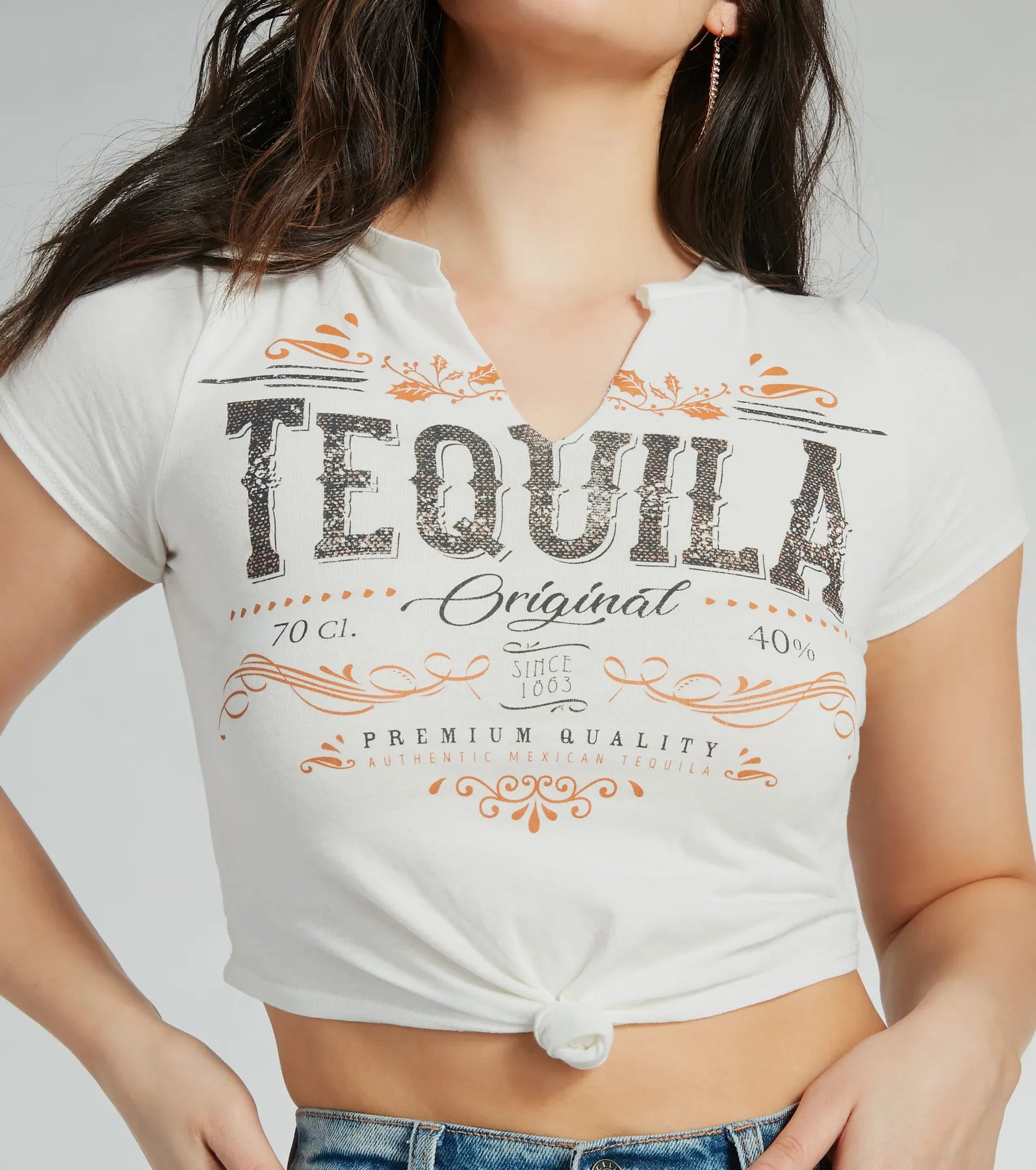 OG Tequila Crop Graphic Tee - Image 4