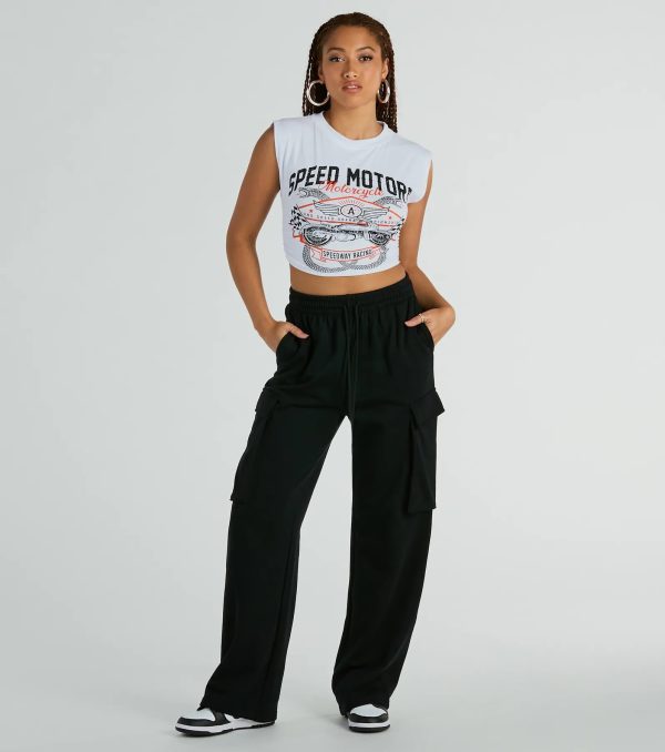 Speed Motors Racing Muscle Graphic Tee - Image 4