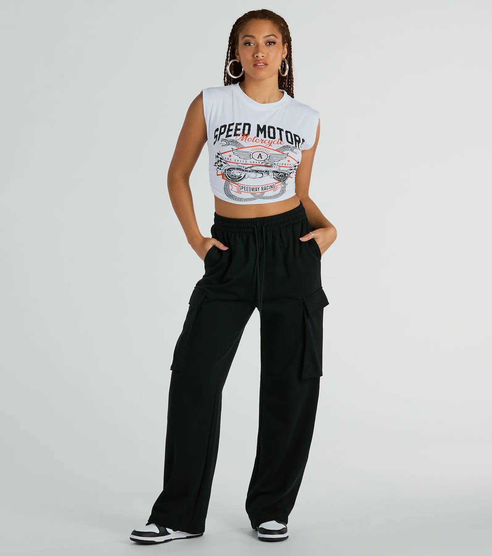 Speed Motors Racing Muscle Graphic Tee - Image 4