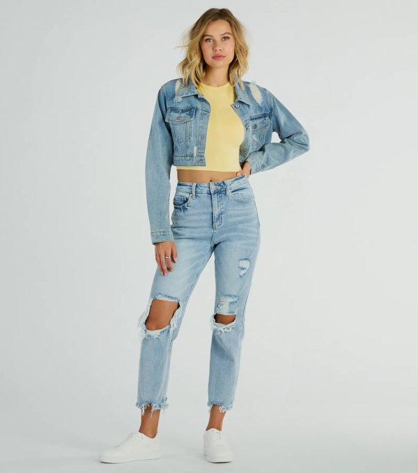Casual Must-Have Crew Neck Crop Top - Image 16