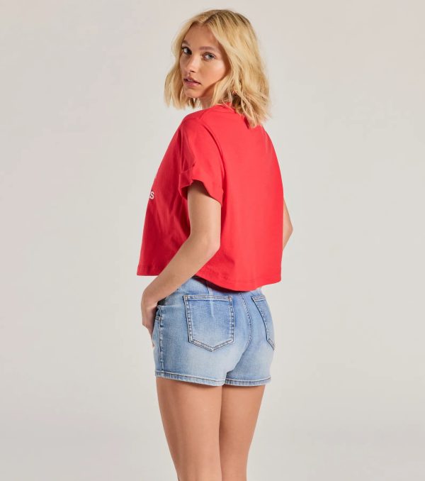 Happy Hour Crop Graphic Tee - Image 2