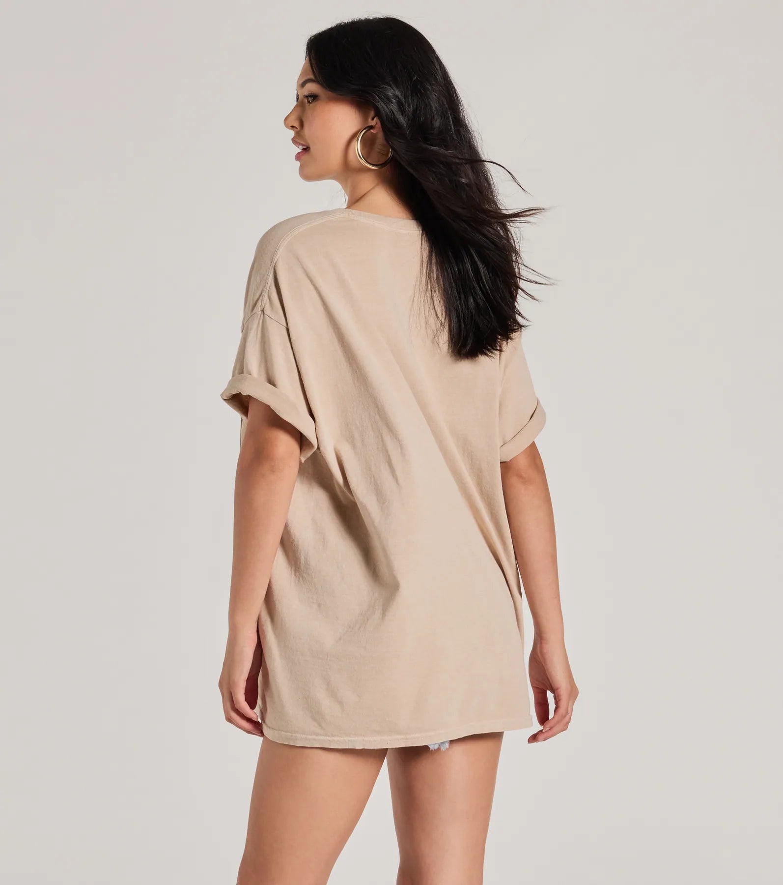 Tequila Time Oversized Graphic Tee - Image 2