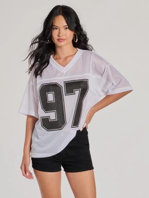 Sporty Babe 97 Oversized Jersey Tee