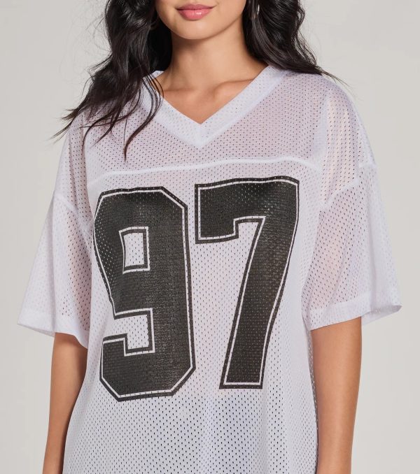 Sporty Babe 97 Oversized Jersey Tee - Image 4