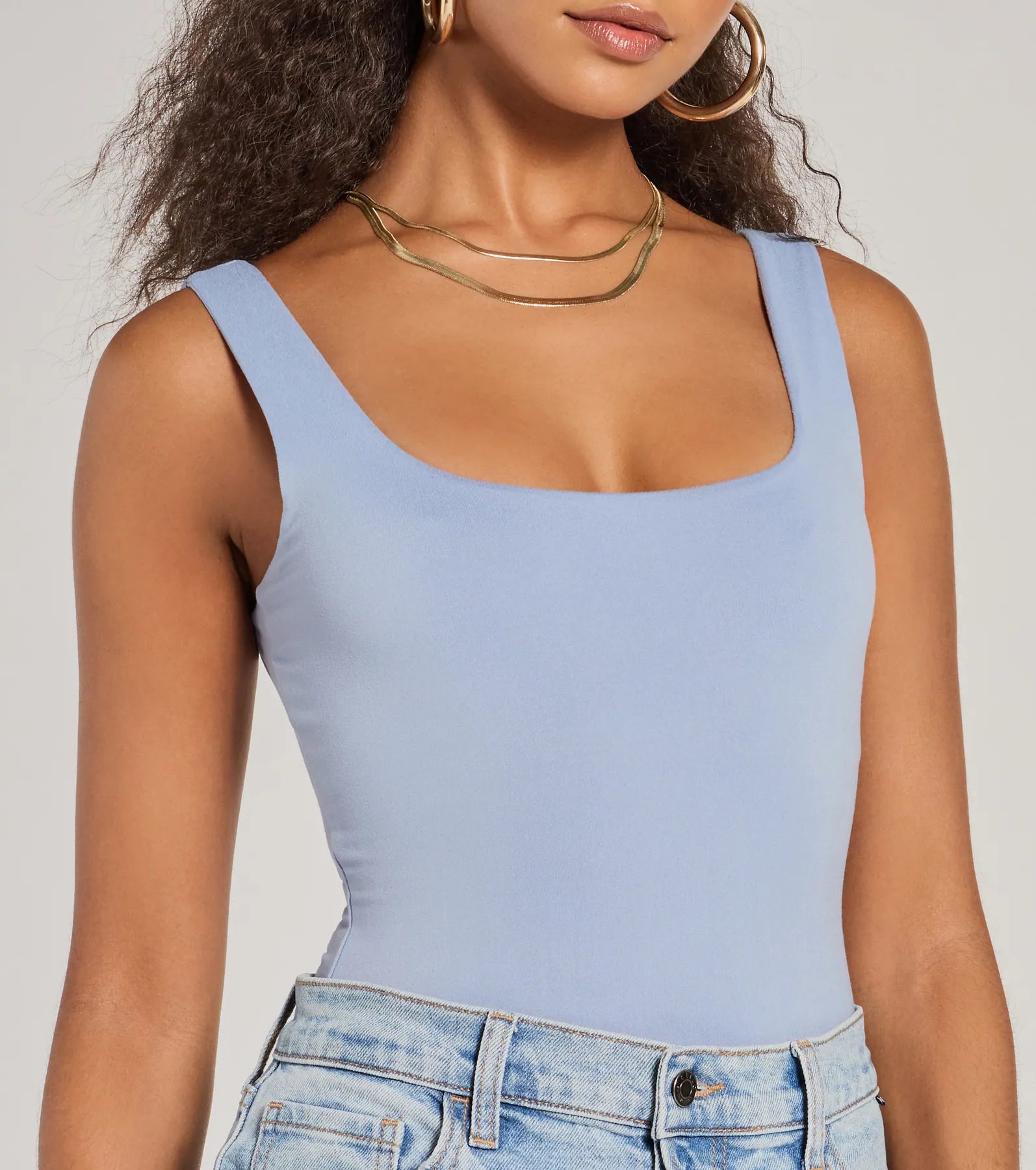 Staple Piece Scoop Neck Bodysuit - Image 25