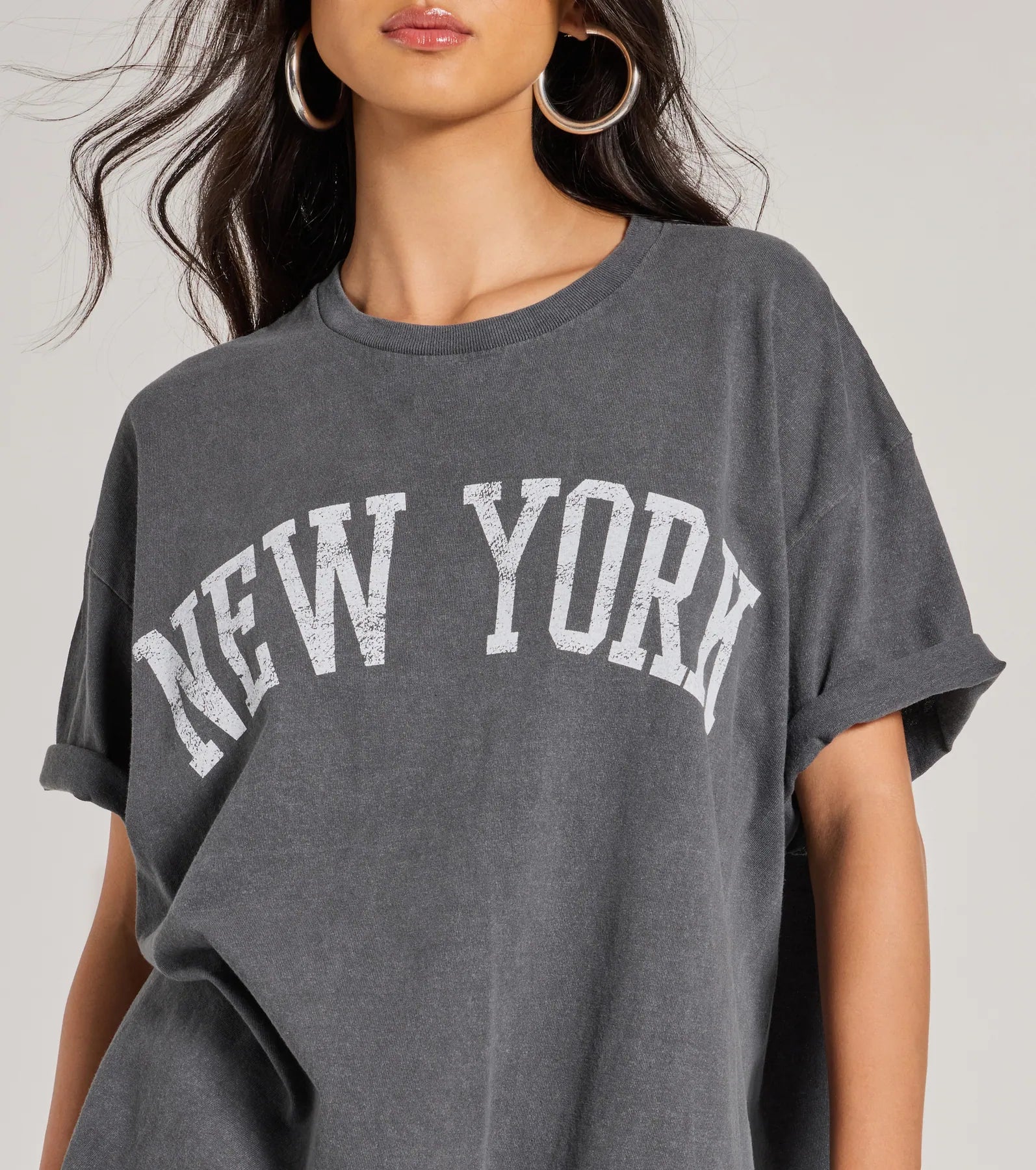 New York Oversized Graphic Tee - Image 4